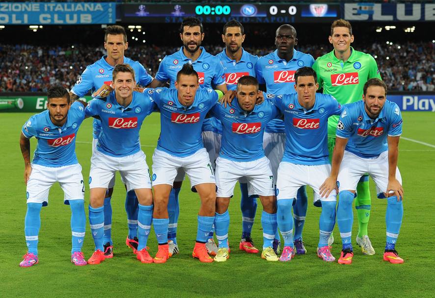 Ecco il primo Napoli della stagione 2014-2015 schierato dal tecnico Benitez